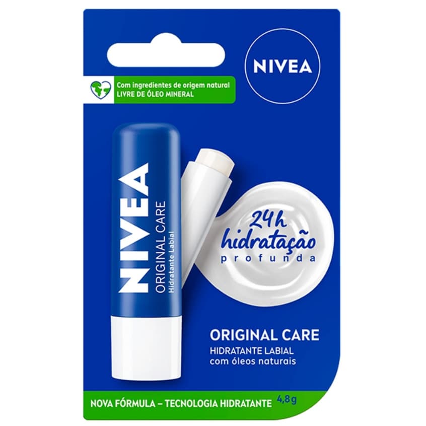 Hidratante Labial Lip Care Essential Care 4,8g Nívea