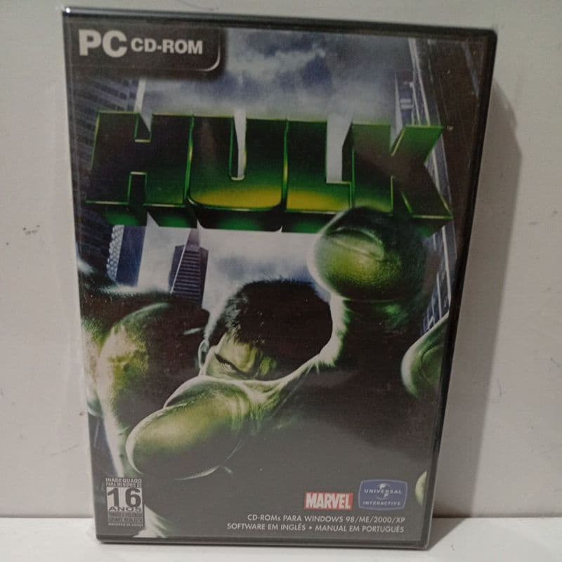 Jogo PC CD-ROM Hulk Novo de Fabrica Original
