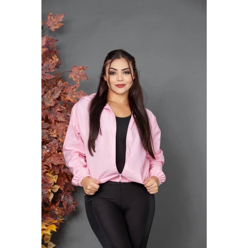 Blusa Corta Vento Perfeito Pro Seu Look Academic