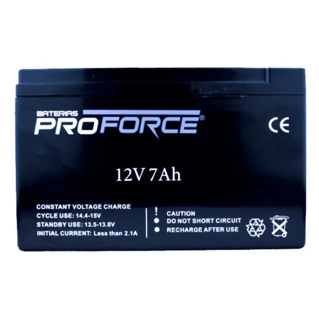 Bateria Selada 12v 7ah Proforce Para Alarme / Nobreak /cerca