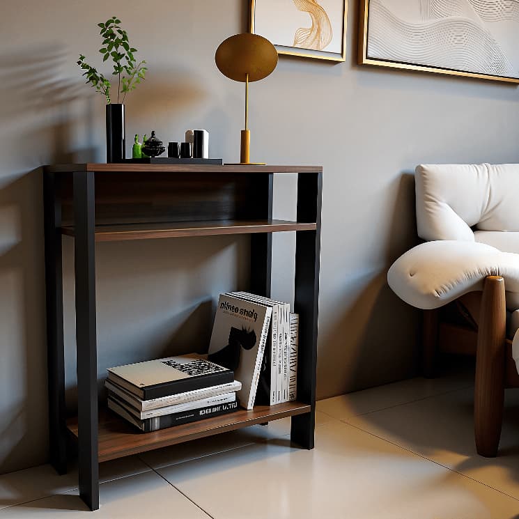 Aparador mesinha todo MDF, mesa de apoio, escritório, sala, cozinha. 100% MDF