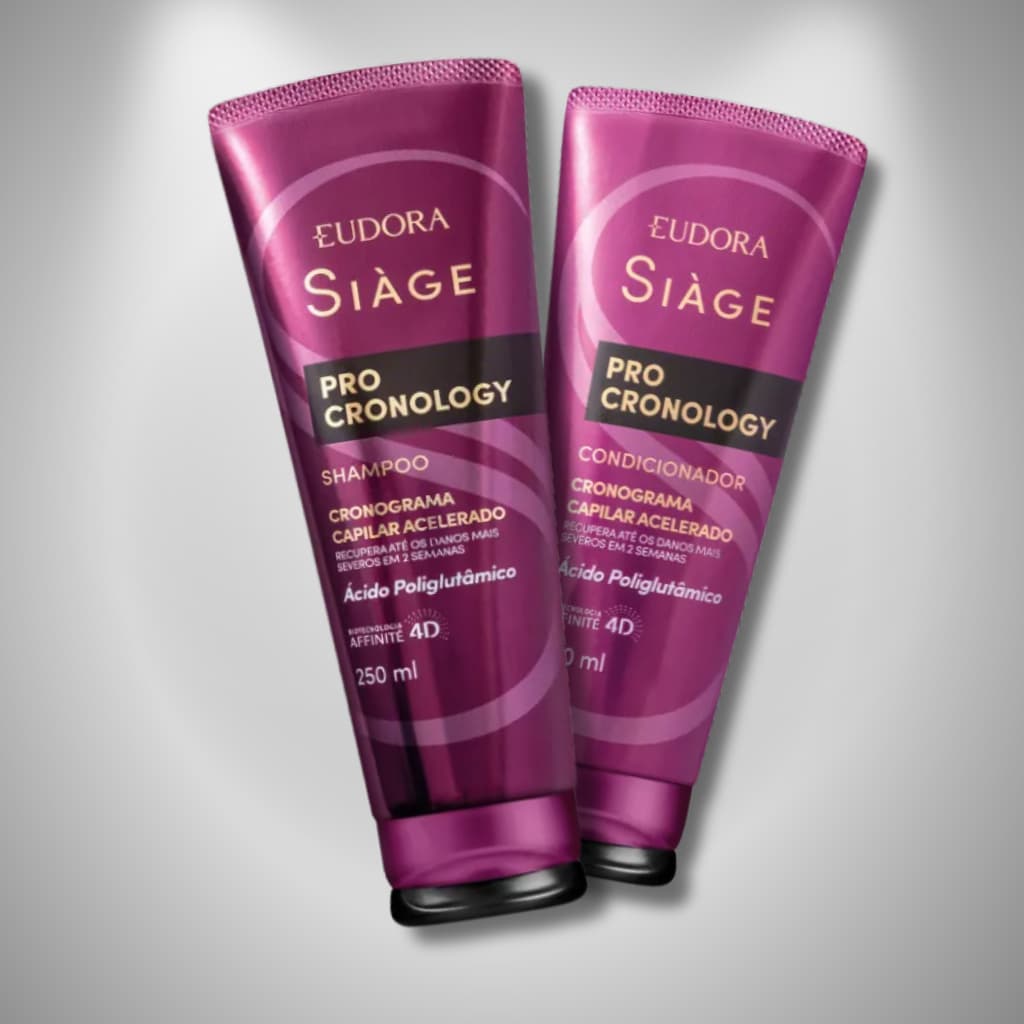 SIÁGE - Shampoo 250ml + Condicionador 200ml -  Pro Cronology