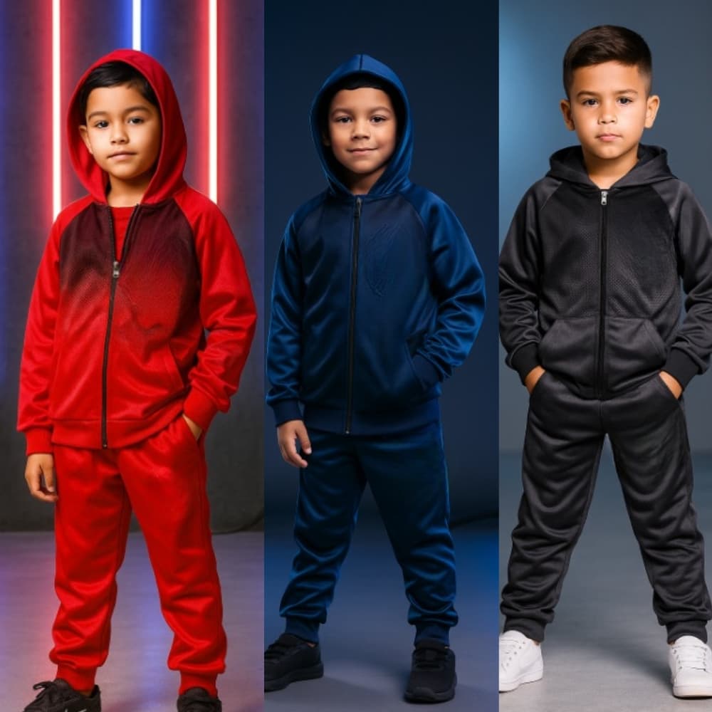 Conjunto Infantil Chimpa Flanelado Forrado Capuz/Ziper - Unissex Menina e Menino !