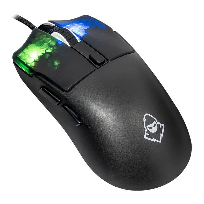 Mouse Gamer Mancer Vandrix, RGB, 7200DPI, 6 Botoes, Preto, MCR-VDX-RGB01