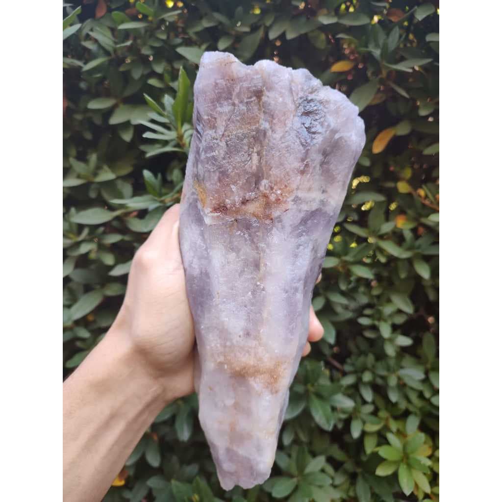 Ametistas Super Seven Cacoxenitas,Pontas Grandes Naturais – Peças Exclusivas de 01/1,5 kg,18 a 24 cm comprimentos