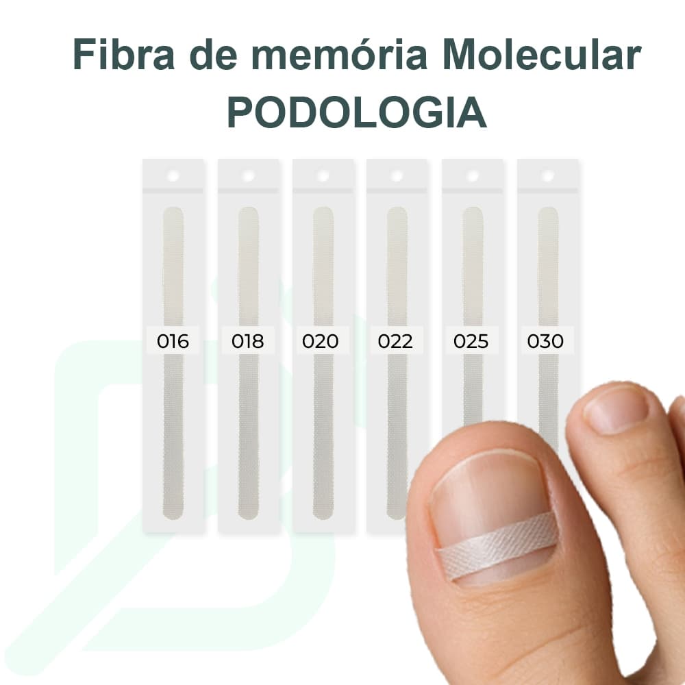 Fibra de Memória Molecular Podologia 18, 20, 22, 25, 30