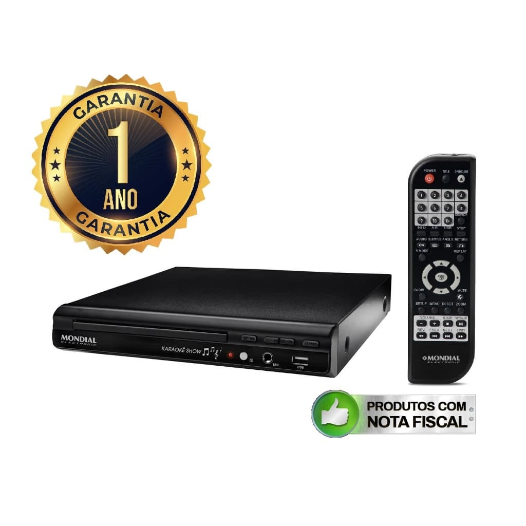 DVD Karaokê Com Pontuação Nota Fiscal 1 Ano de Garantia Copia Musica de cd para Pendrive usb Mp3