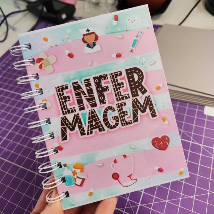 Caderneta para estágio de enfermagem Agenda