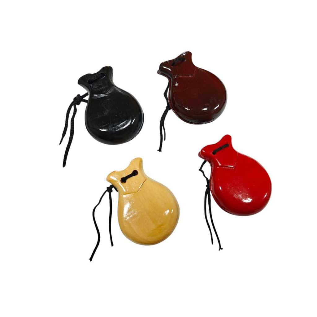 Castanhola de Madeira Dança Cigana Espanhola Flamenca Iniciante