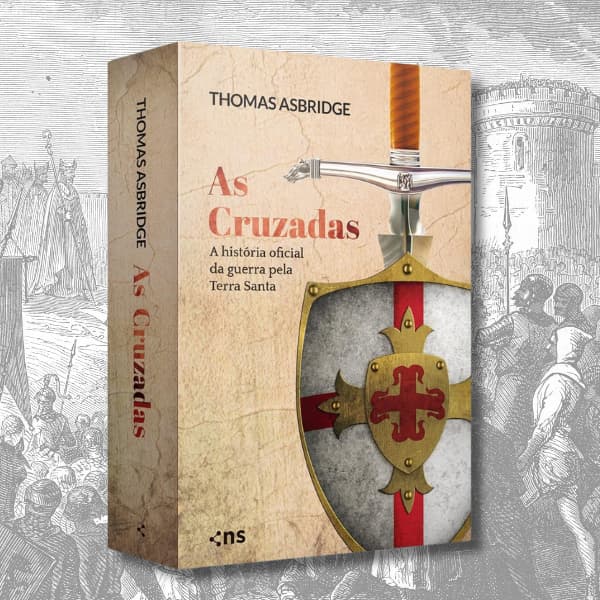 Box As Cruzadas A história oficial da guerra pela Terra Santa - 5 Volumes Livro Capa Flexivél Kit
