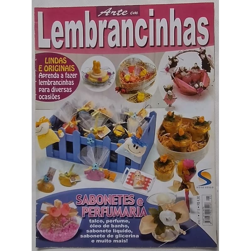 Revista Arte Em Lembrancinhas - Sabonetes e Perfumaria