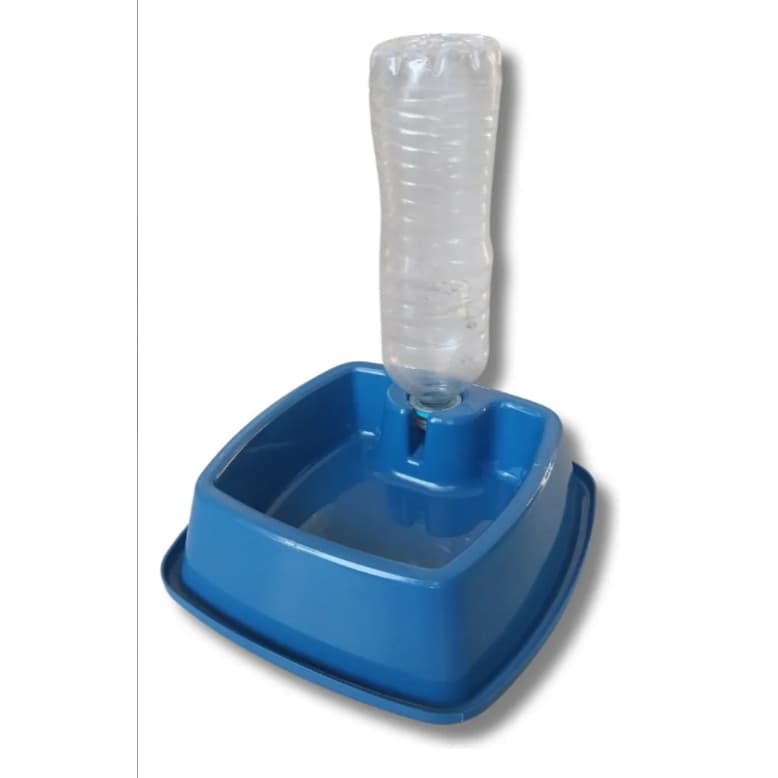 Bebedouro Para Cachorro e Gato Quadrado 450ml Anti-Formiga