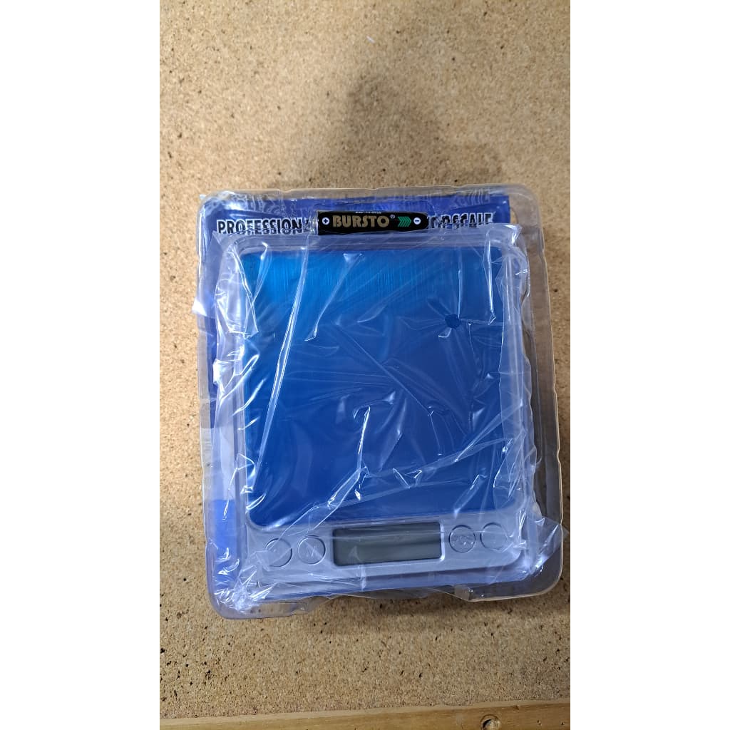 Balança Digital Alta Precisão 0,1g A 2kg 2000g Calibrada Display LCD Claro Pilhas AAA Garantia Material ABS Resistente