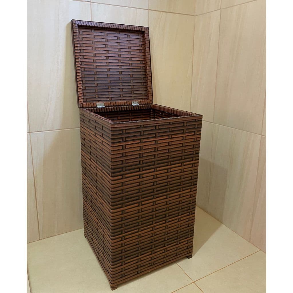 Roupeiro Sintético Cesto Organizador P\Roupa Suja 112 Litros 40x40x70