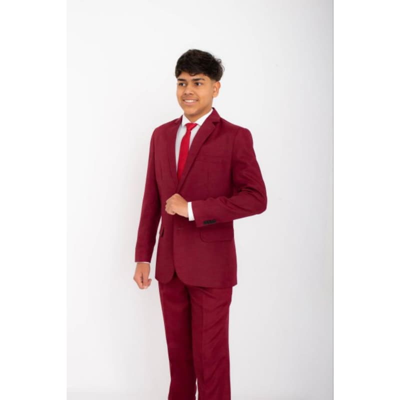 Terno Slim Masculino Vinho Promoção