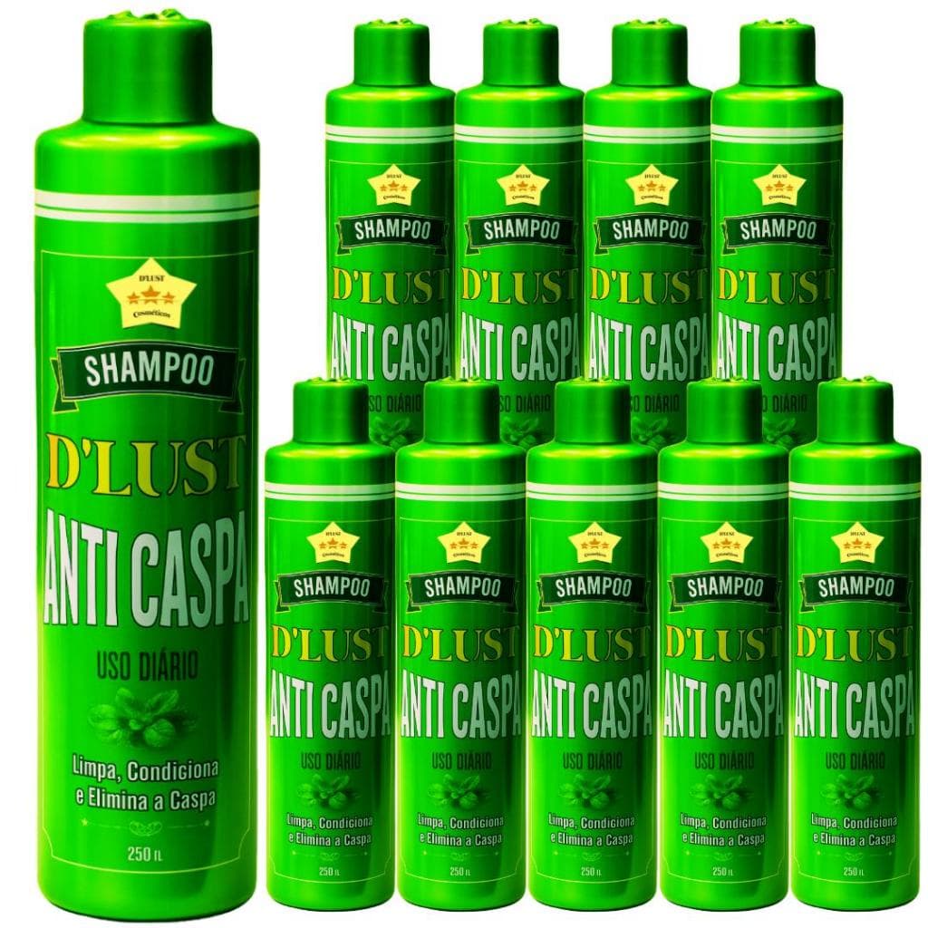 Kit 10x Shampoo Anticaspa 250ml