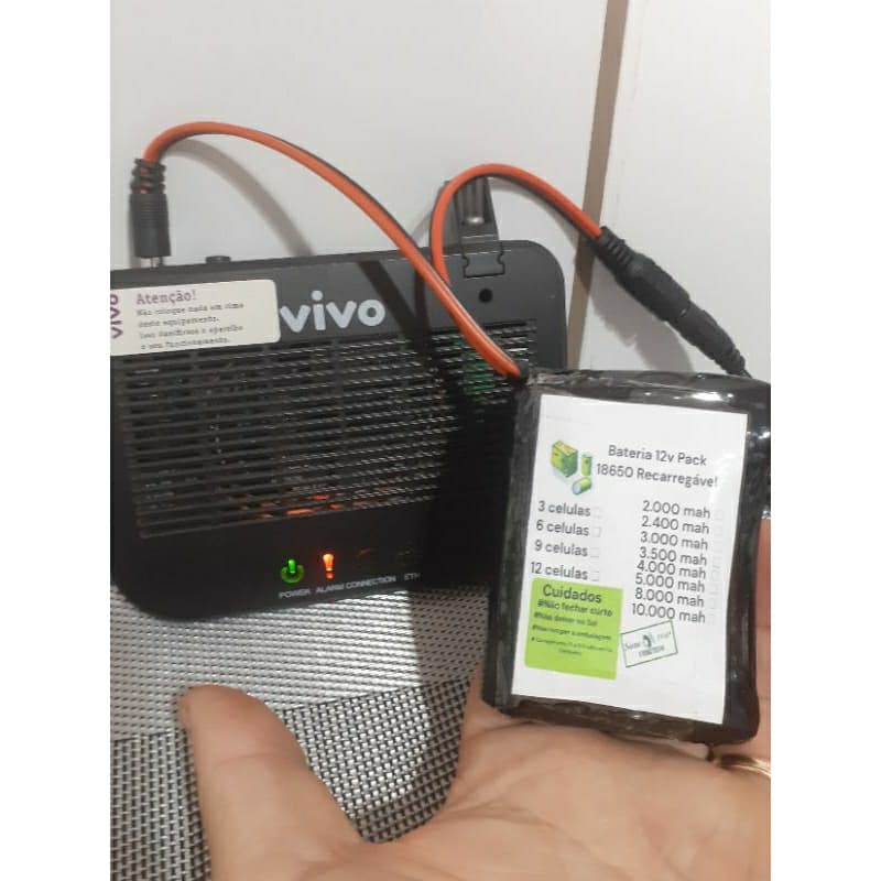 Mini nobreak  Salva internet roteador WIRELESS modem UPS OFERTA