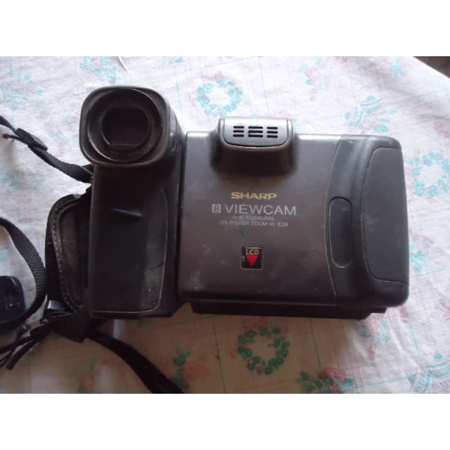 Filmadora Sharp Viewcam VL-E39 - Não funciona