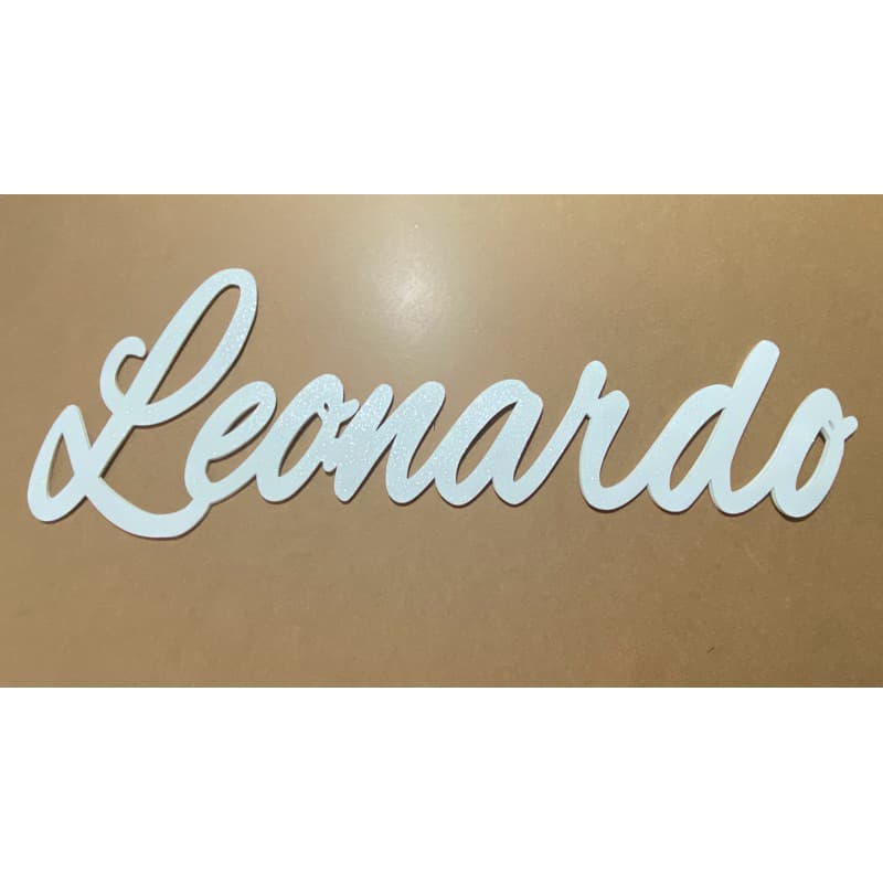 Nome em Eva para painel