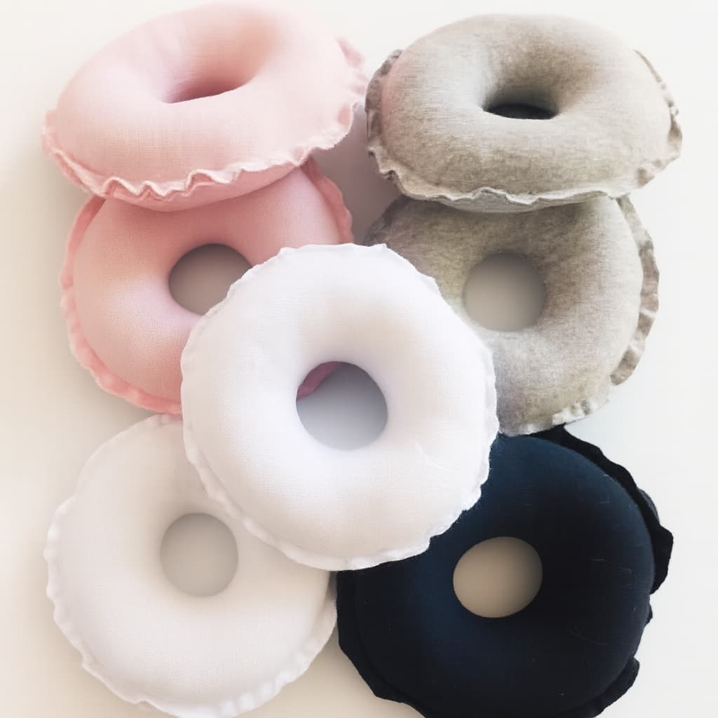 Kit 10..50 Pares Rosquinhas de Amamentação Lavável Protetor de Seio Reutilizável 100% Algodão - Maternidade