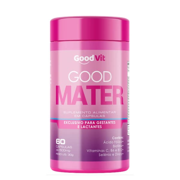 Good Mater Good Vit 60 Cáps – Suporte Nutricional para Gestantes e Lactantes