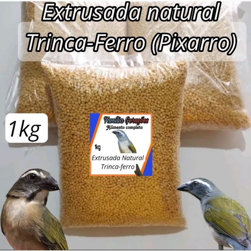 Extrusada Natural Trinca-Ferro (Pixarro) 1kg