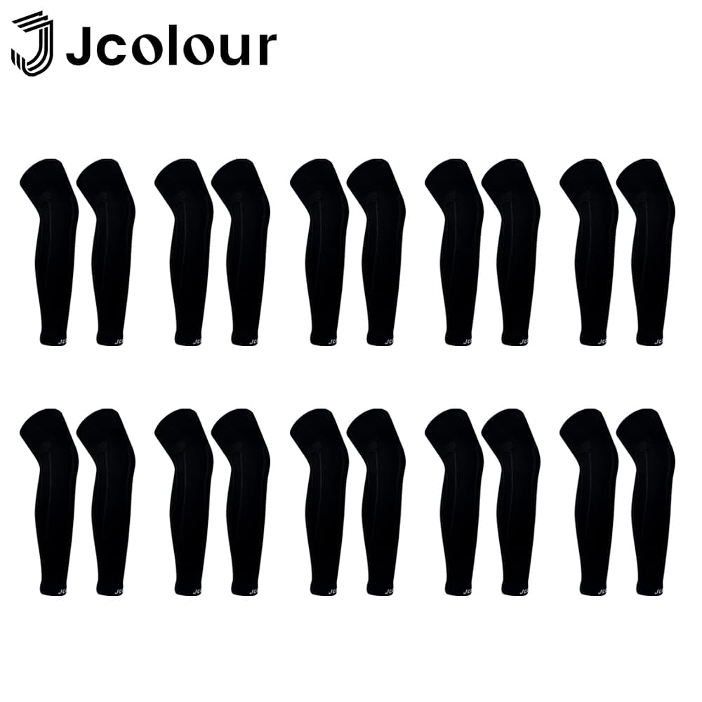 Jcolour Kit 10 Pares CANELITO Meia De Proteção Para Perna Futebol Suporte Profissional Unisex