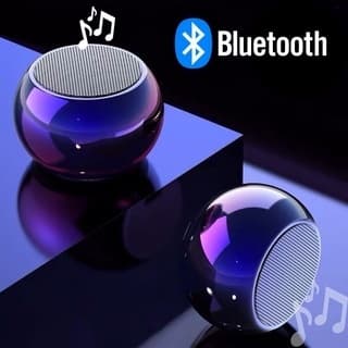 Mini Caixa De Som M3  De Metal Bluetooth Amplificada de 3W Potente