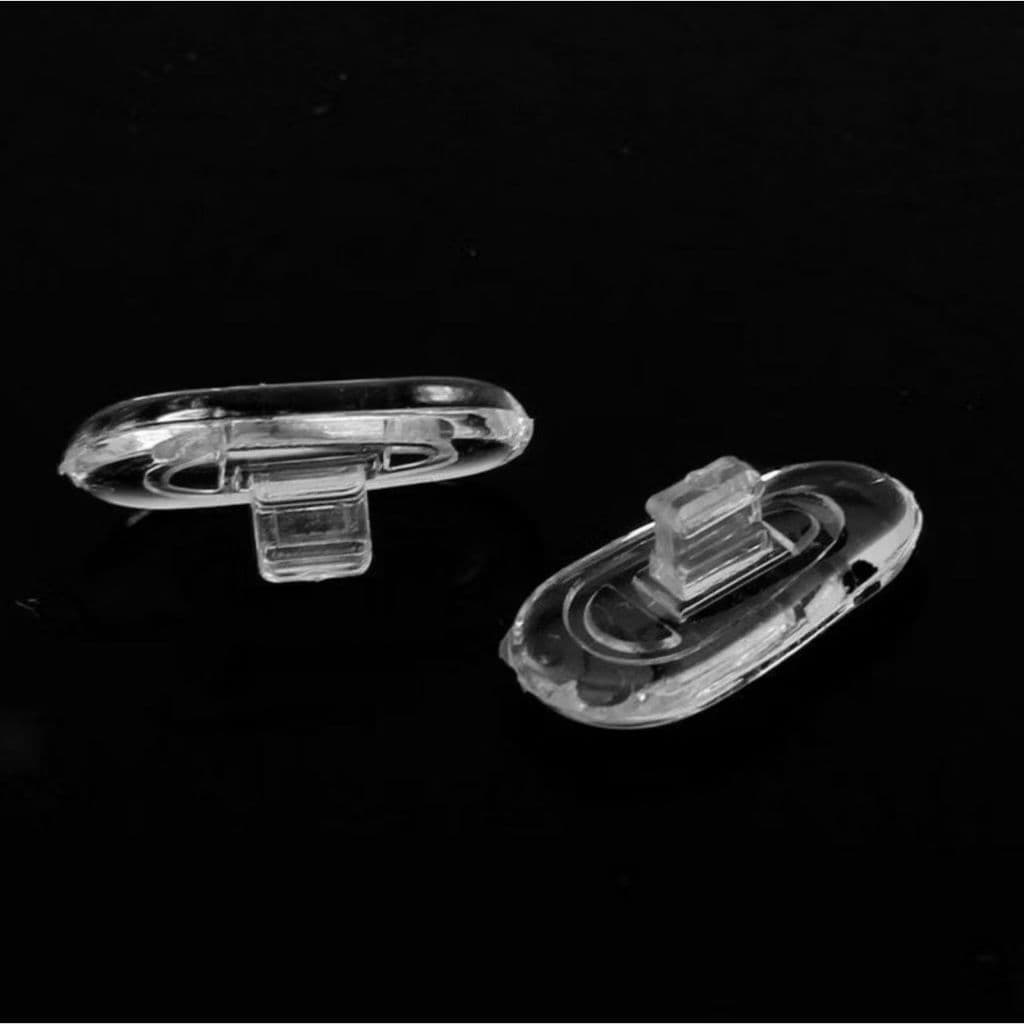 10 Unidades Plaquetas De Encaixe Silicone Para Óculos Macia Confortável Antiderrapante Borrachinha