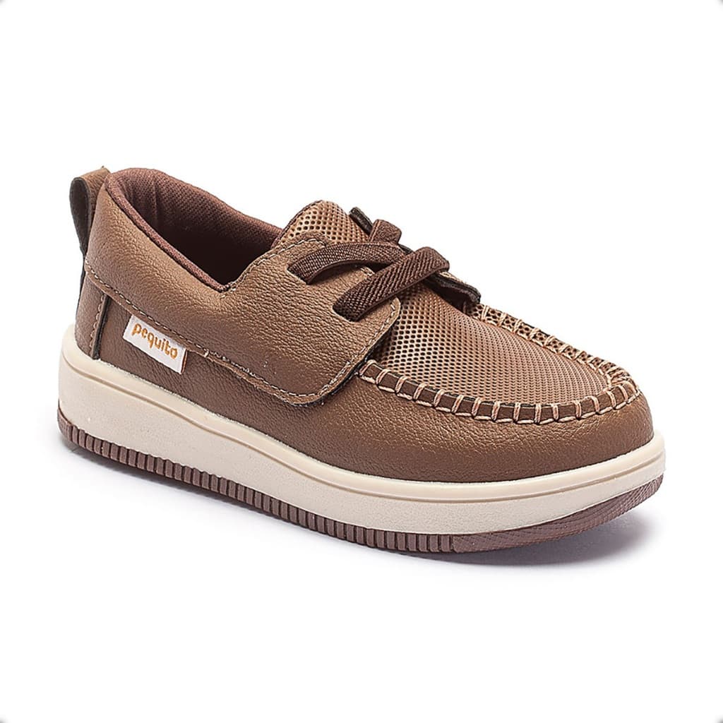 Mocassim Infantil Menino Sapato Masculino Casual Festa Elegante 64100 Pequito