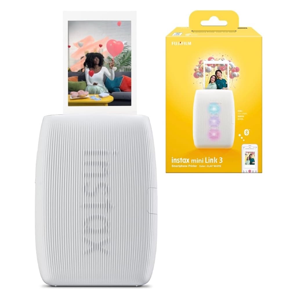 Impressora De Smartphone Fujifilm Instax Mini Link3 (Branca De Argila)