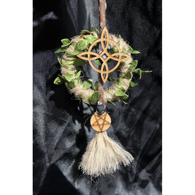 GUIRLANDA DA BRUXA GUIRLANDA DE PROTEÇÃOVASSOYRA DA BRUXA PENDURAR  VASSOURA PROTEÇÃO VASSOURA PORTA ENFEITE DA BRUXA