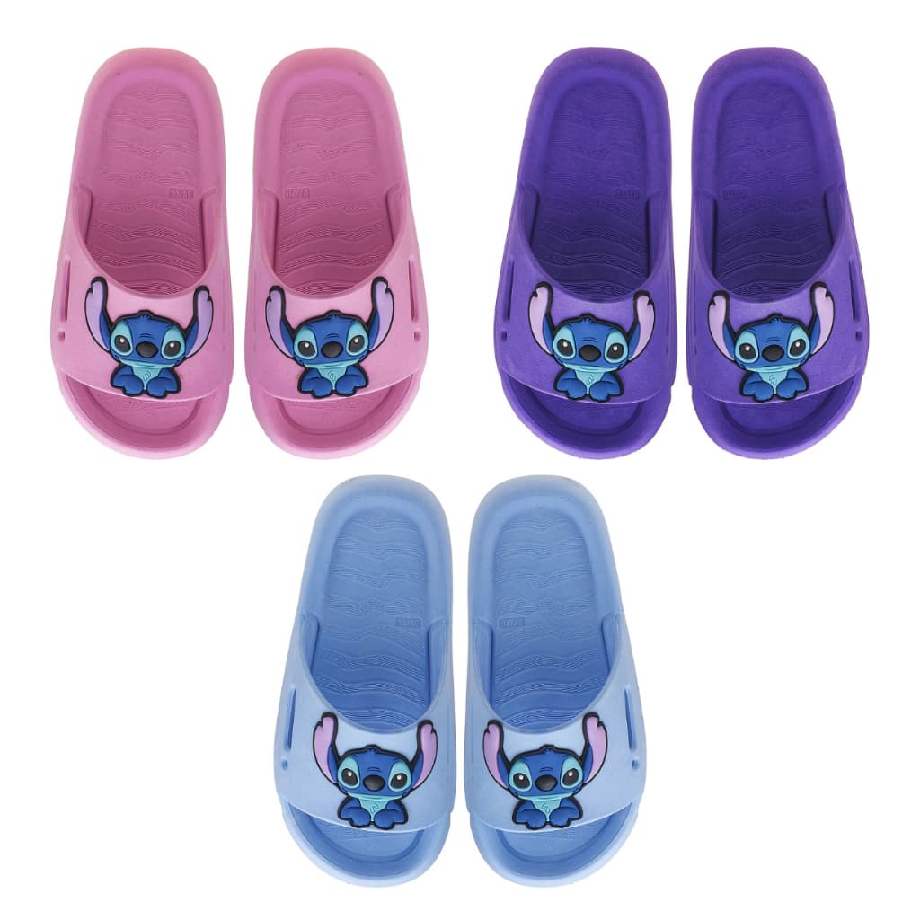 Chinelo Nuvem Slide Infantil Menina Stitch Promoção
