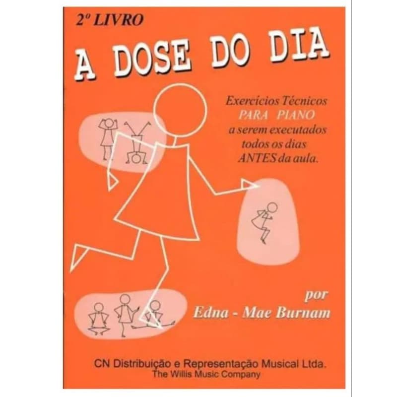 MÉTODO PARA PIANO 🎹 -EDNA MAE BURNAM A DOSE DO DIA SEGUNDO LIVRO