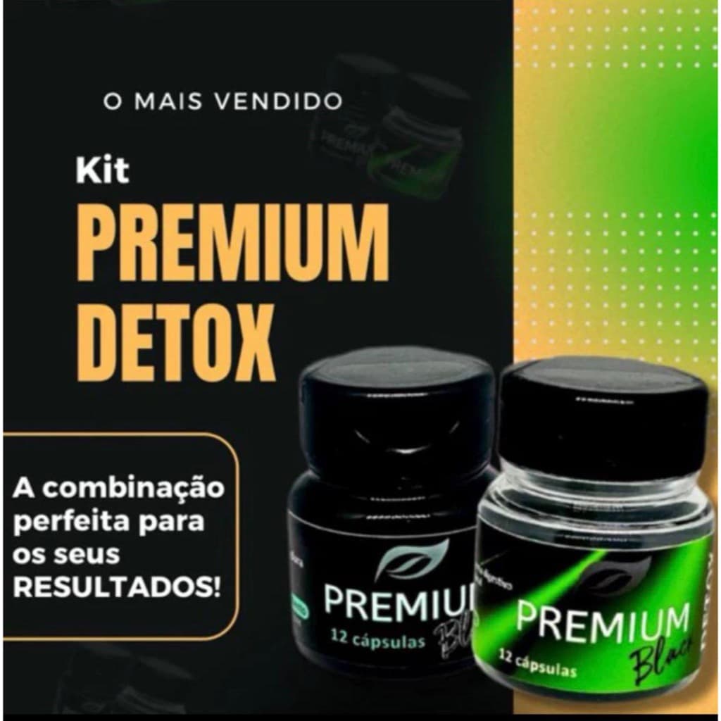 KIT Premium Black Detox