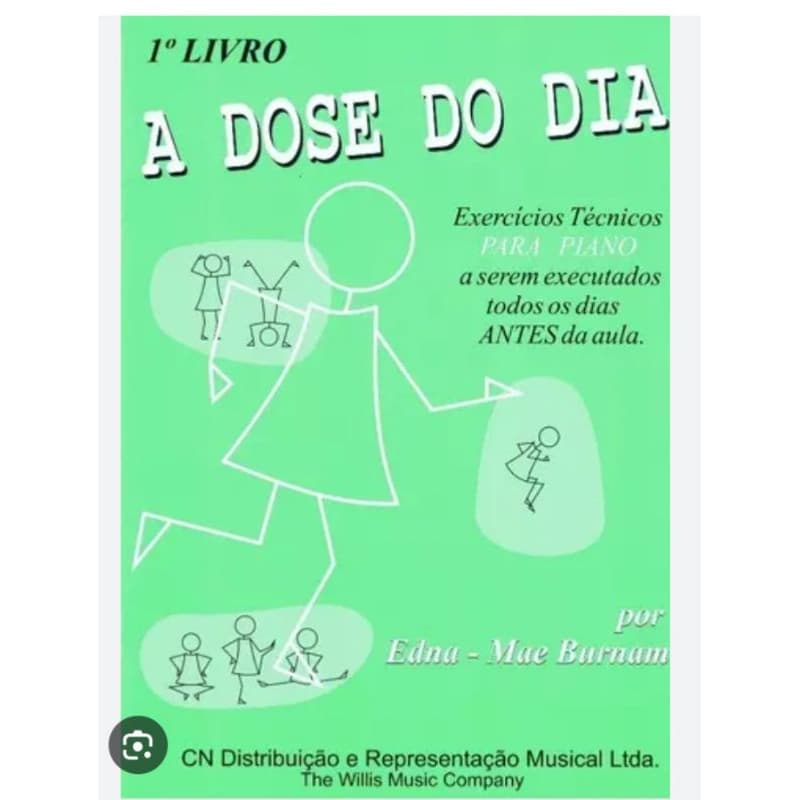 MÉTODO PARA PIANO 🎹 -EDNA MAE BURNAM A DOSE DO DIA PRIMEIRO LIVRO