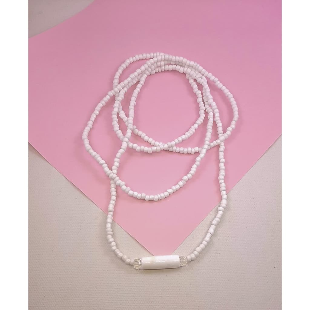 Guia de Proteção 60, 70 ou 80 cm Umbanda Candomblé COM FIRMA ORIXÁ ENTIDADE - Fio de Conta - Envio Imediato