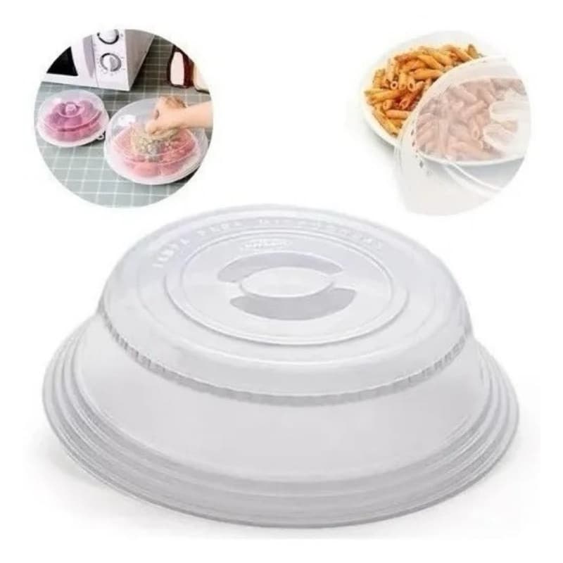 Tampa Protetora Para Alimentos Microondas Prato Comida  Free