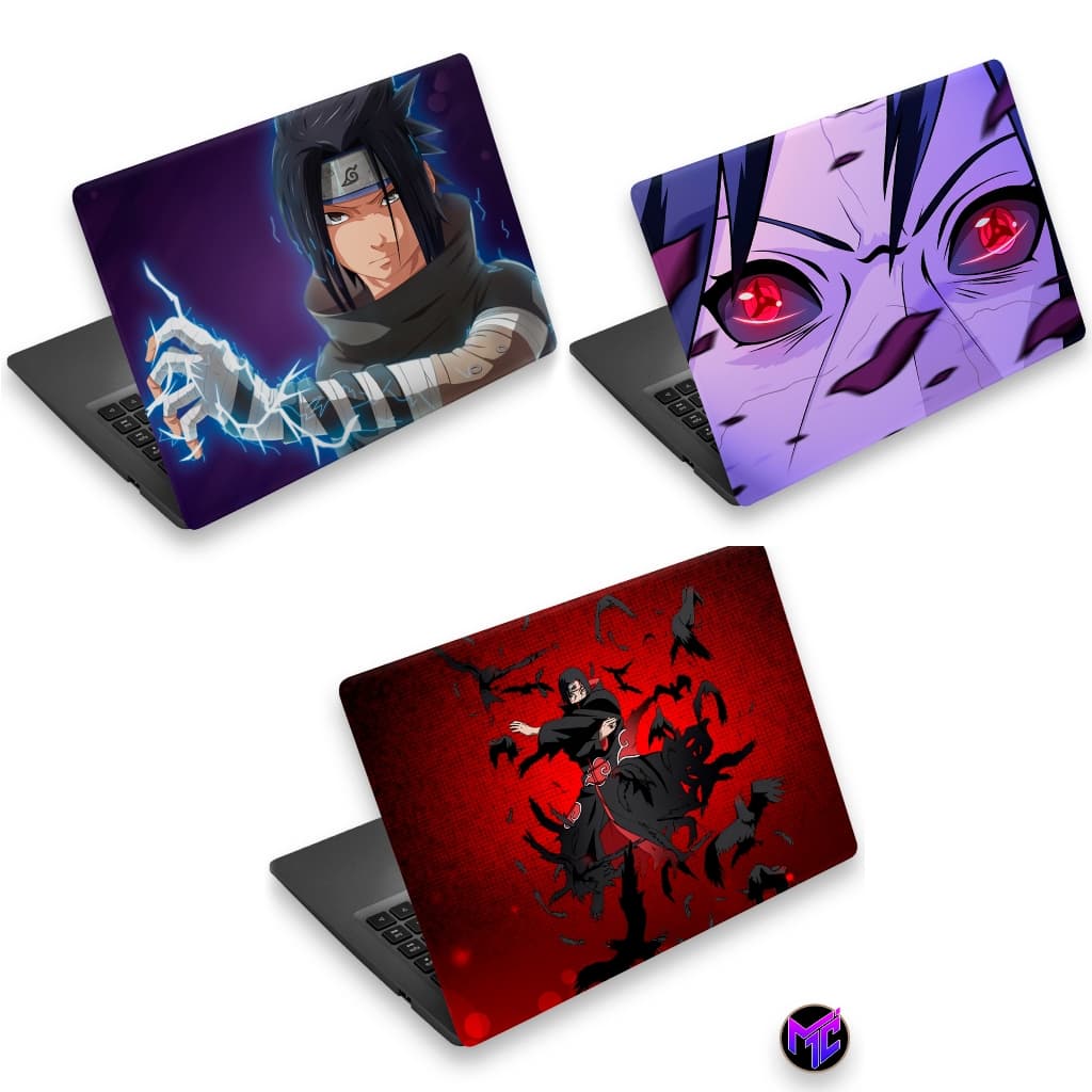 Skin para notebook de todos tamanhos Anime Itachi Uchiha proteção no aparelho