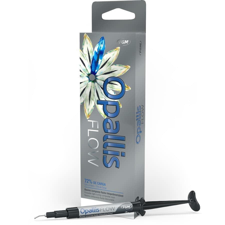 Resina Opallis Flow 2G - Fotopolimerizável - Escolha a Cor