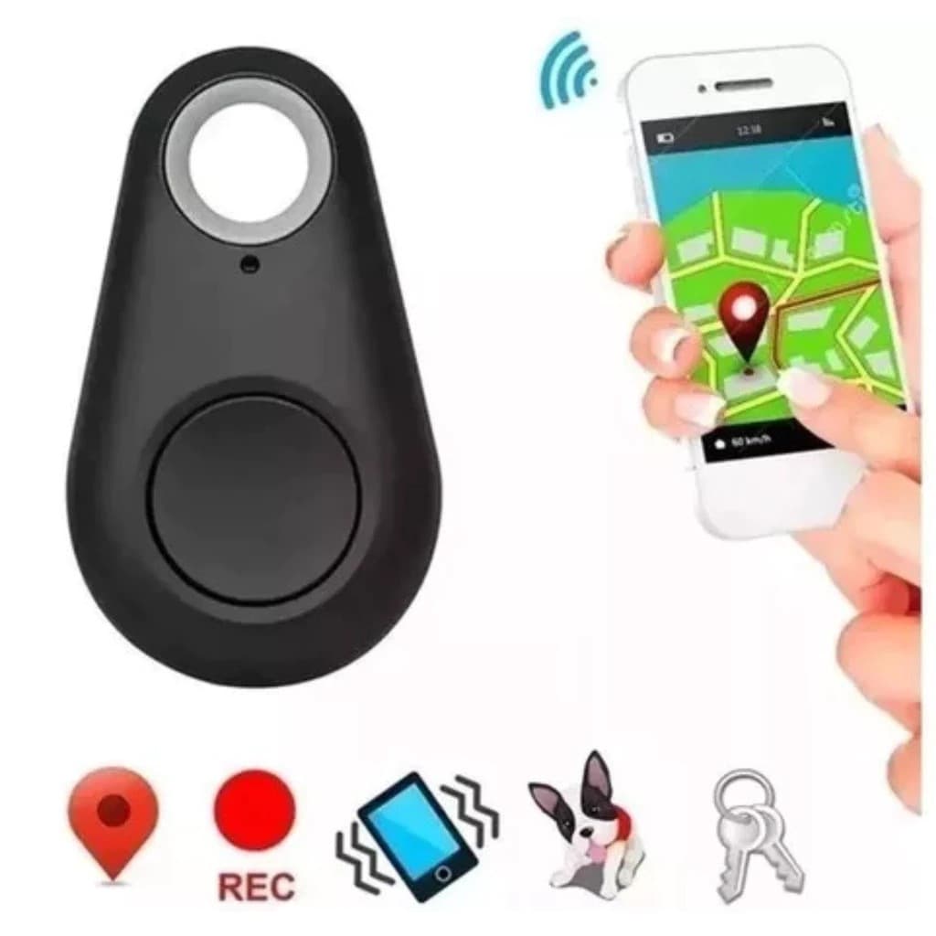 Rastreador Chaveiro de Bagagem Mala Pet Anti-Perda Mini Localizador Chaveiro GPS