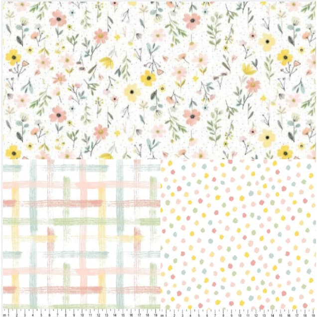 Tecidos Caldeira, Tricoline Estampa Digital Soft, 100% Algodão 50cm x 1,50m