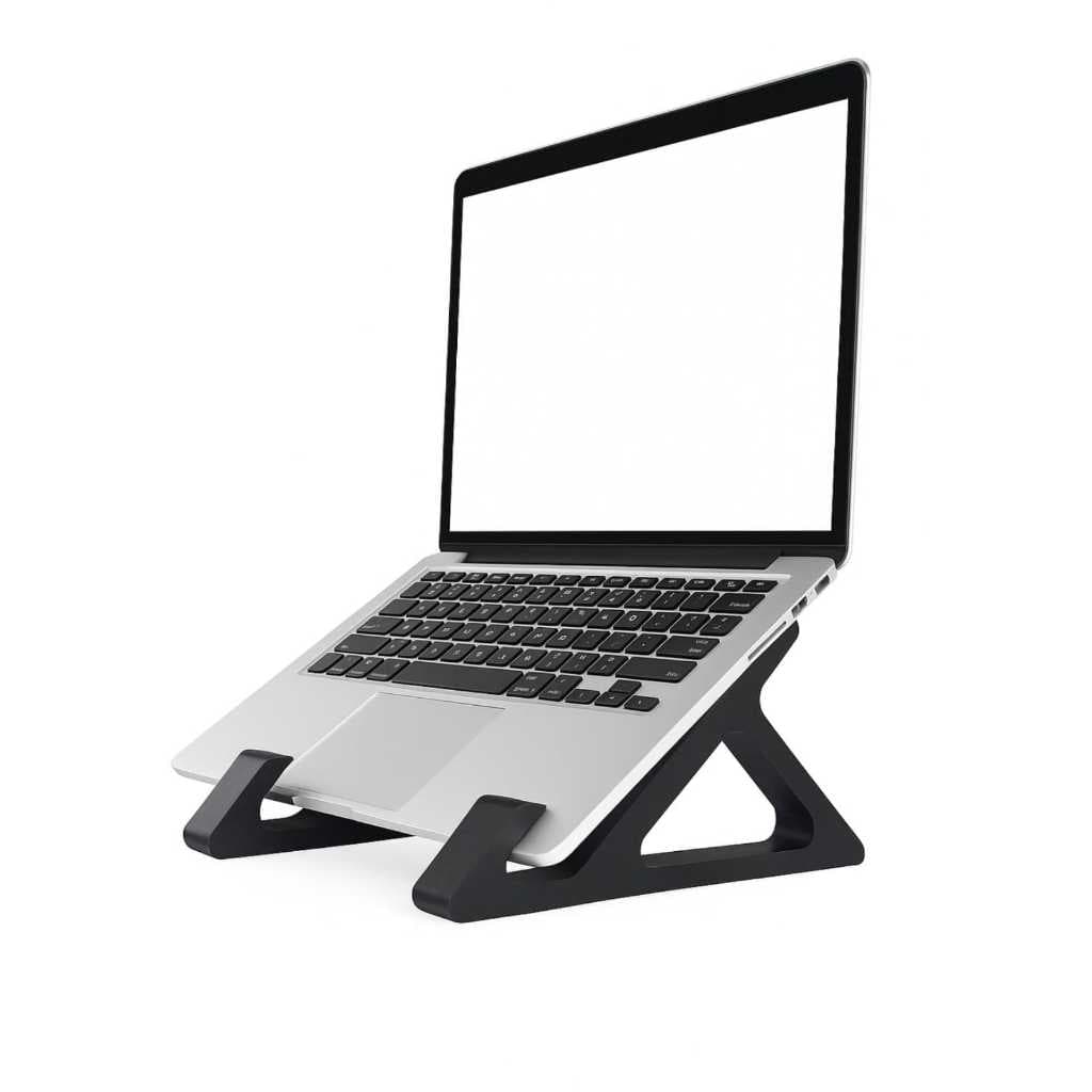Suporte Para Notebook Base Dobrável de PLA Ergonômico Ajustável Fino Portátil