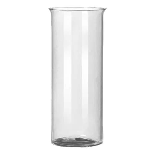 Vaso Tubo De Vidro Transparente Cilindro 22x8cm PROMO