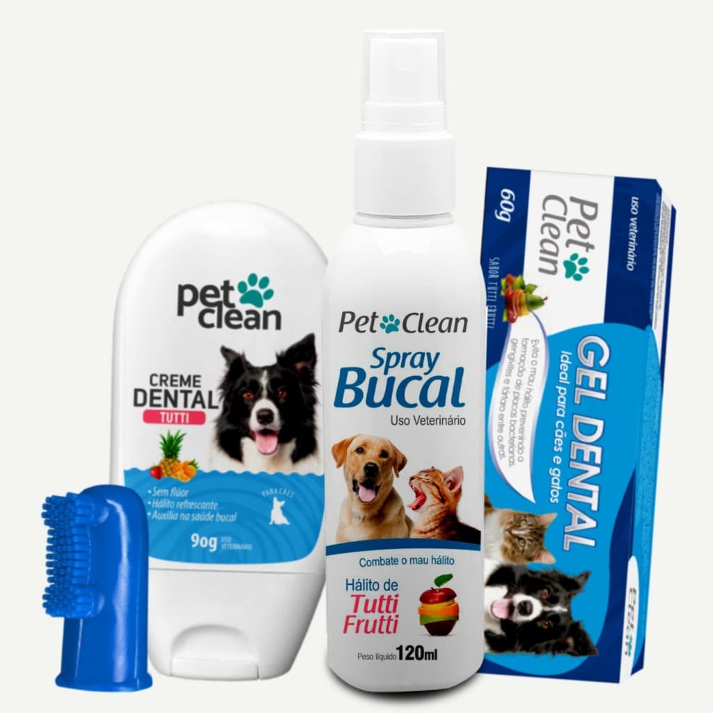 Kit Cuidado Bucal Spray Creme Dental Pasta de Dente Escovinha Higiene Bucal Escolha