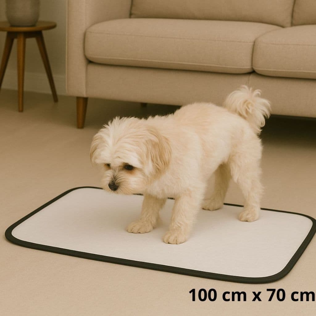 Tapete higiênico lavável para cães, tam. 100 X 70, G1, lavável, 01 UN. cachorro/ pet não vaza xixi.