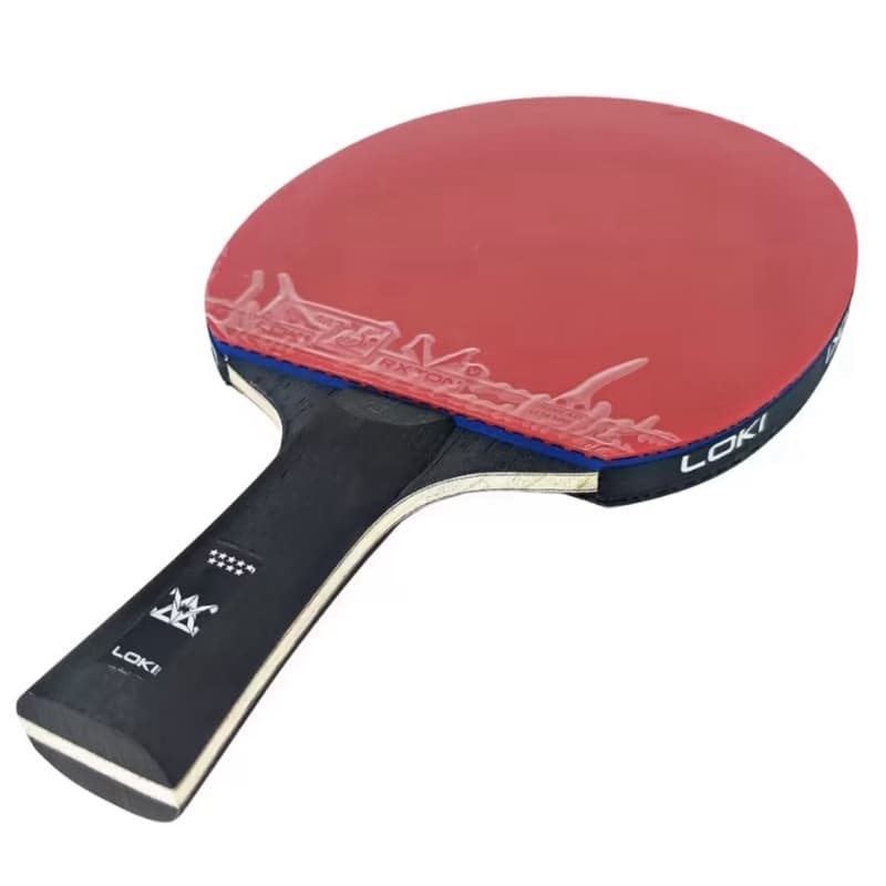 Raquete Profissional Tênis de Mesa / Ping Pong LOKI 9 Estrelas Qualidade Maxima ITTF