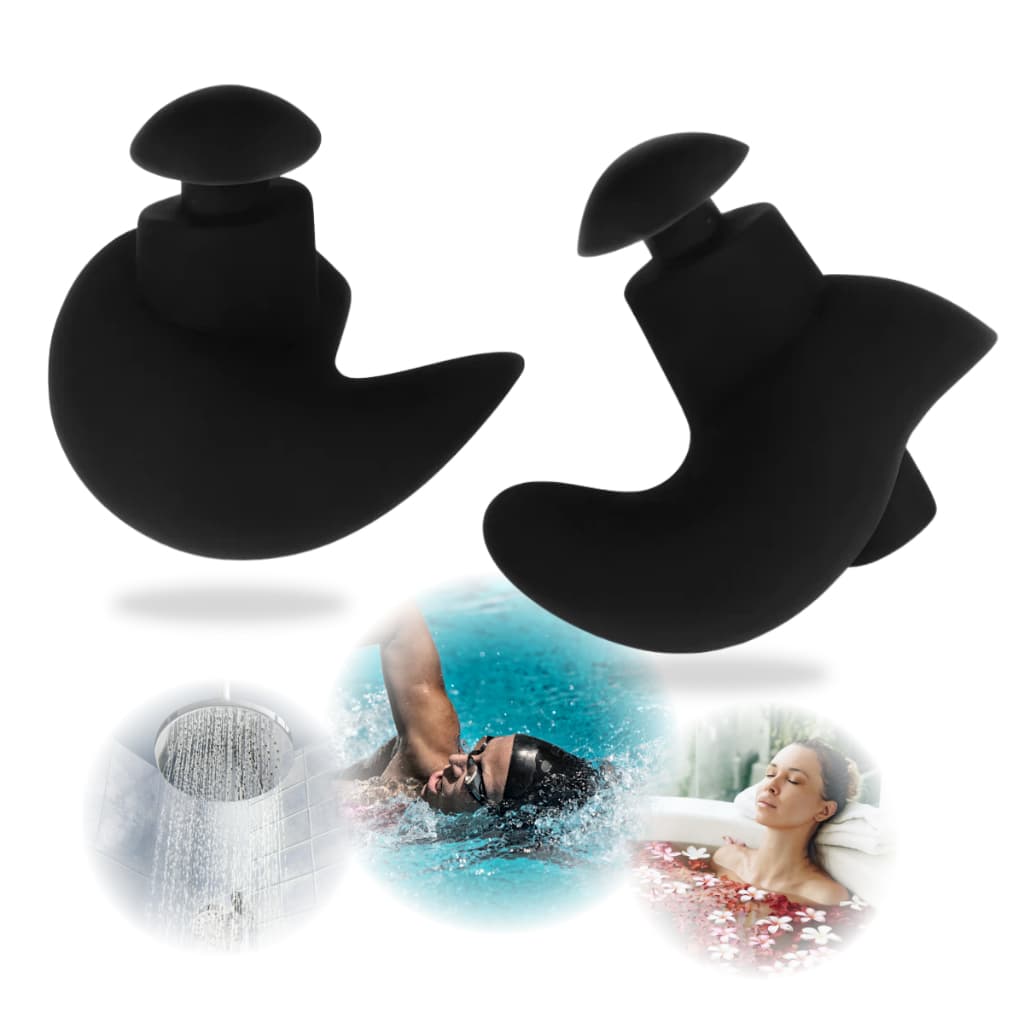 Abafadores De Som Silicone Reutilizável Dormir Estudar Tampão Protetor Auricular