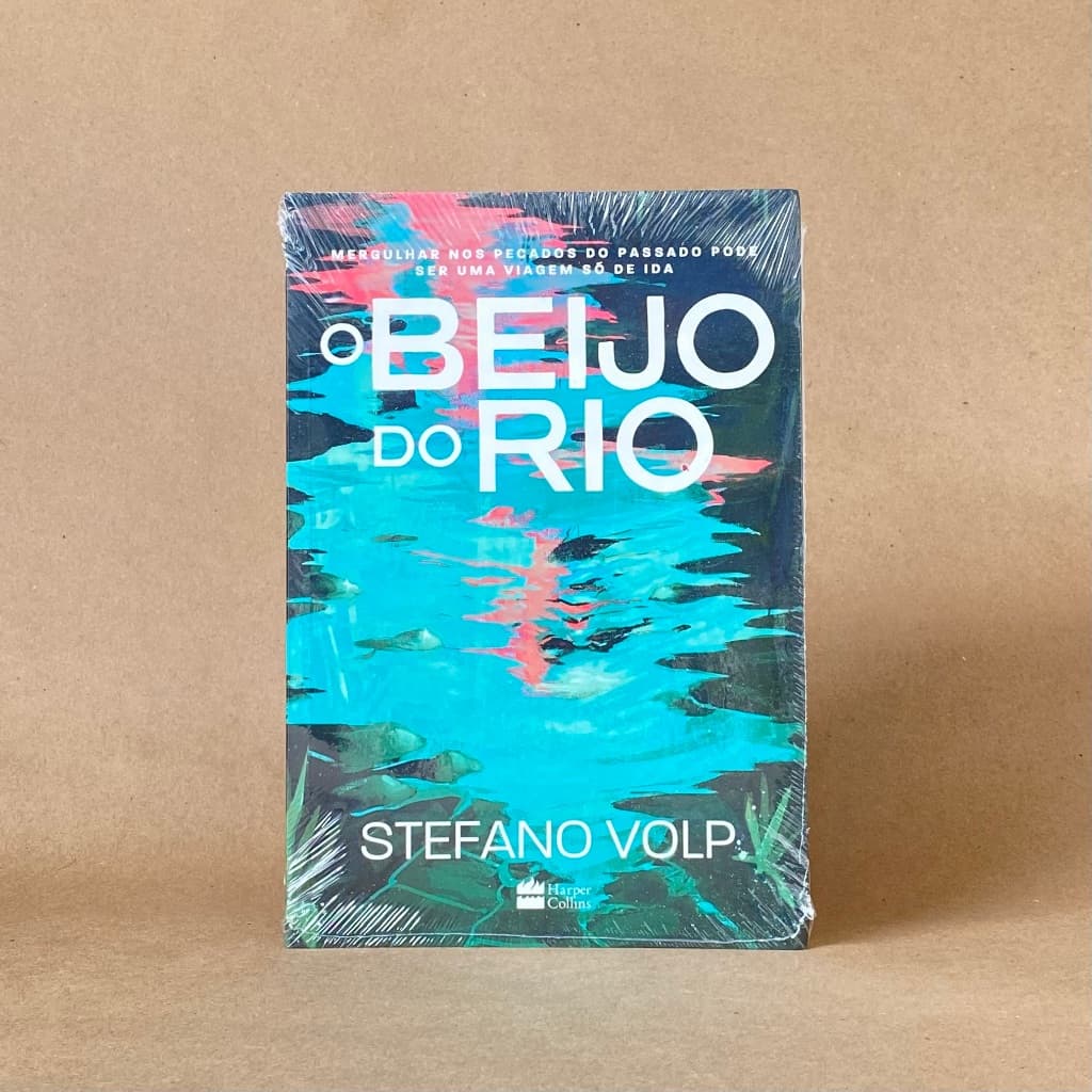 Livro O beijo do rio – Stefano Volp | Thriller Psicológico com Protagonismo Negro e Bissexual
