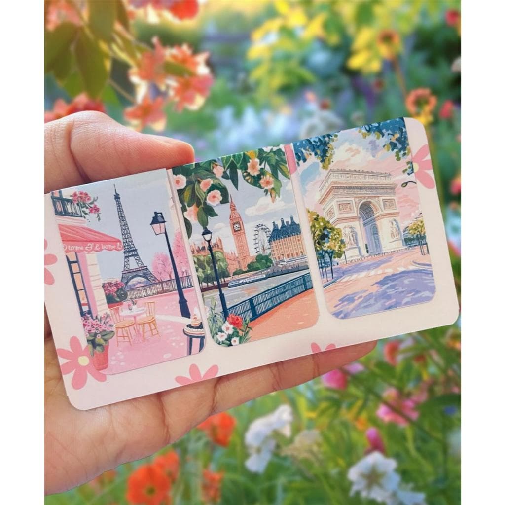 MARCADOR DE PÁGINAS MAGNÉTICO - CIDADES, PAISES, MARCA PÁGINA, LIVROS